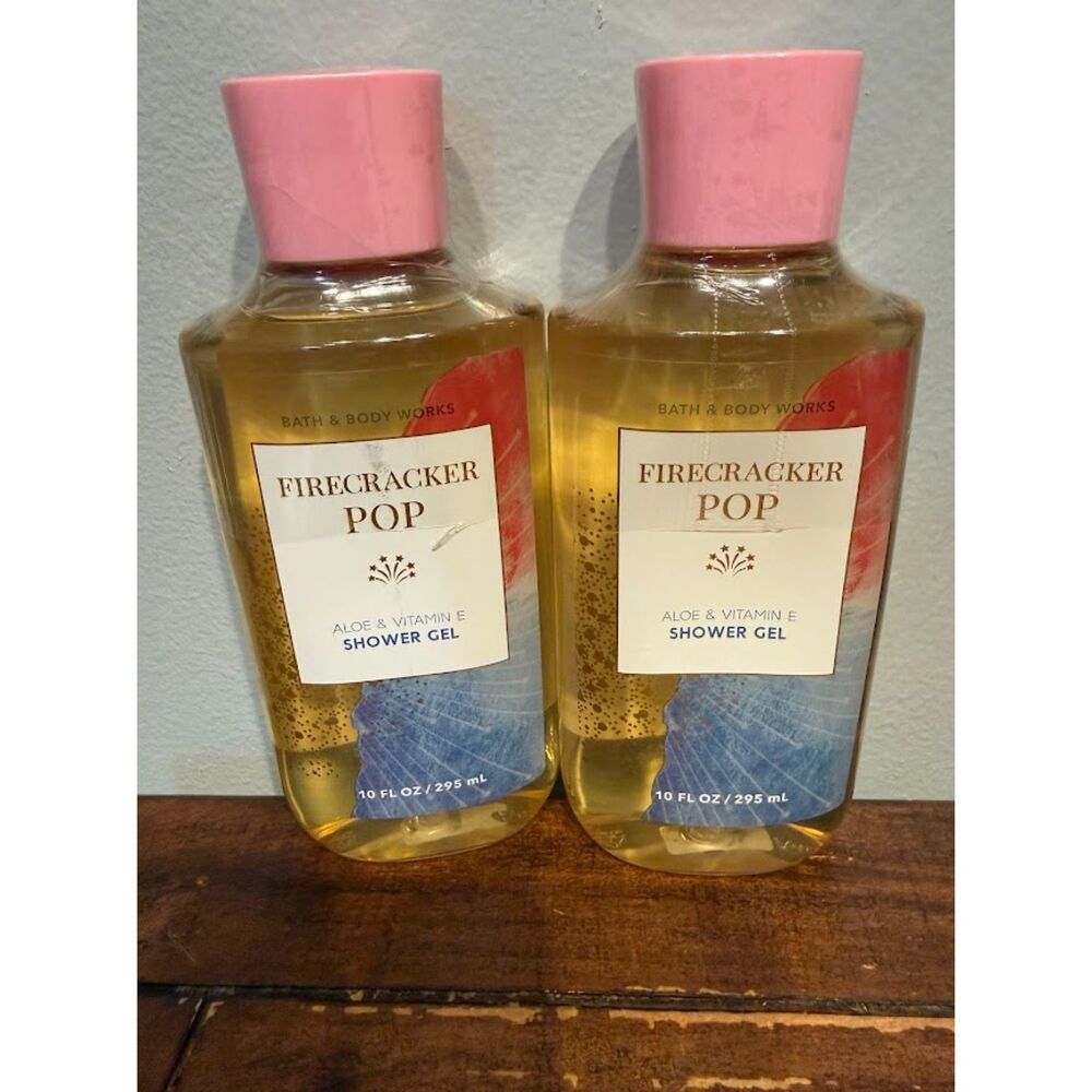 Bath & Body Works Firecracker Pop Shower Gel lot of 2